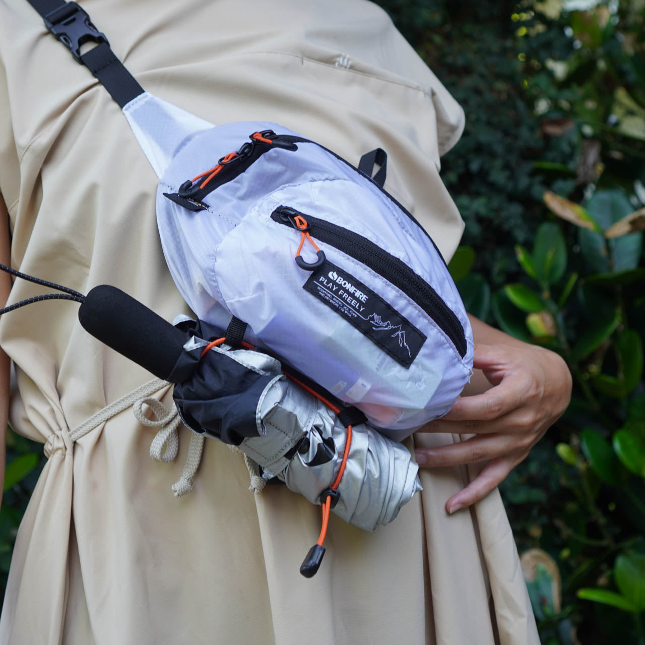 UL FANNY BAG BONFIRE×minimalize gears